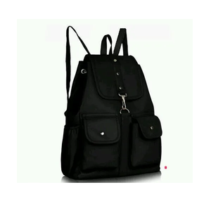 Sacs à dos pour femmes en cuir véritable à 100 %, avec cuir à grain lisse et accents métalliques polis - Product Image 6