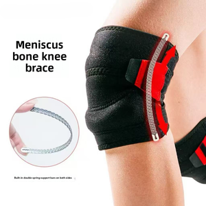 Rodilleras Médicas para Lesiones <span class=keywords><strong>de</strong></span> <span class=keywords><strong>Menisco</strong></span>, Protección Deportiva para Hombres y Mujeres, Rodilleras Deportivas Especiales para Articulaciones, Antideslizantes para la Rótula # HX-137 - Product Image 2
