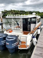 Bateau en Aluminium de 9m / 35 Pieds à Usage Familial avec Salle de Bain Privée