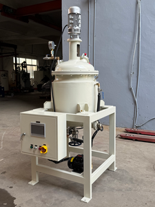 Sistema Integrado de Síntesis de Prepolímeros FYF-500L 500L |   <span class=keywords><strong>Reactor</strong></span> Digital de Acero Inoxidable 304 con Control PLC, Proceso Completo, CE/ISO - Product Image 3