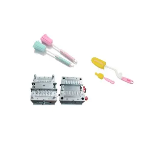 Customized Plastic Injection Mould Plastic Toilet Brush Handle Mould Maker