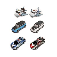 Voiture de course tout-terrain en alliage métallique à l'échelle 1:5 pour enfants, modèle de simulation à rétrofriction pour 0-24 mois
