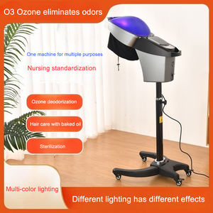 Vaporizador de Alta Calidad para Tratamiento Capilar con <span class=keywords><strong>Ozono</strong></span> O3 y Luces LED Rojas Estilo de Pie con Micro-Niebla para Salones Suministro Directo de Fábrica - Product Image 3