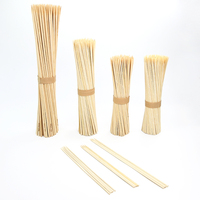 Brochettes de kebab en bambou biodégradables de qualité alimentaire pour usage extérieur, bâtonnets de barbecue, logo personnalisé