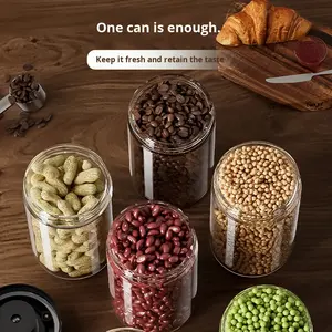 Barattolo <span class=keywords><strong>di</strong></span> conservazione <span class=keywords><strong>sottovuoto</strong></span> in <span class=keywords><strong>vetro</strong></span> personalizzato Design moderno <span class=keywords><strong>per</strong></span> la conservazione a prova <span class=keywords><strong>di</strong></span> umidità dei chicchi <span class=keywords><strong>di</strong></span> caffè te' buccia <span class=keywords><strong>di</strong></span> mandarino cibo <span class=keywords><strong>per</strong></span> il campeggio - Product Image 5