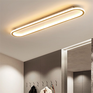 Luces de pasillo rectangulares modernas, lámpara de techo <span class=keywords><strong>LED</strong></span> para sala de estar, <span class=keywords><strong>cocina</strong></span> nórdica, luz de techo creativa para balcón larga - Product Image 5