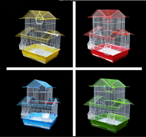 Gabbia per <span class=keywords><strong>Uccelli</strong></span> in Metallo per Cocorite, Pappagallini, Myna, Trincio e Rondine - Product Image 3
