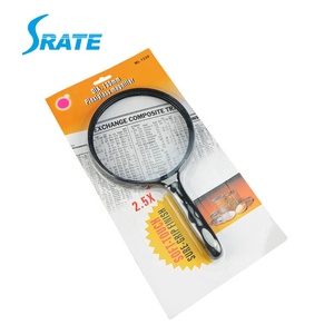 <span class=keywords><strong>Loupe</strong></span> <span class=keywords><strong>de</strong></span> <span class=keywords><strong>lecture</strong></span> portable MG89080 LS 130 mm avec grand miroir et poignée souple - Product Image 5