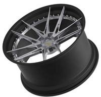 Jantes forgées professionnelles légères et personnalisées de 19 20 21 22 23 pouces, 2 pièces, jantes en aluminium d'aviation 6061-t6