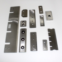 Lames de broyeur personnalisées, couteaux de déchiqueteuse OEM pour les machines de recyclage du plastique, du bois et du caoutchouc