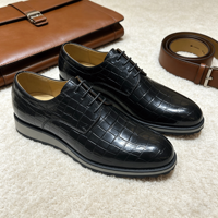 Chaussures en cuir pour hommes, confort toute la journée, en cuir de vachette, style décontracté et moderne pour le bureau, chaussures de marche, logo personnalisé, rehaussantes