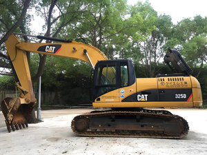 Excavadora Caterpillar original Excavadora usada Cat 325d en buenas condiciones de trabajo - Product Image 6