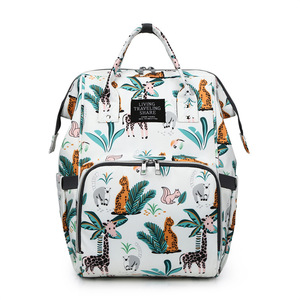 Bequemer, wasserabweisender Multifunktions-Reise-Wickelrucksack mit anpassbaren Optionen aus Polyester-Material für Babys - Product Image 3