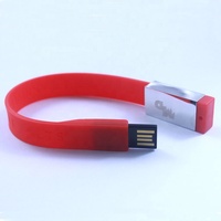 Bracelets personnalisés avec logo, clé USB, bracelet disque USB, bande en silicone écologique, clé USB, clé USB flash