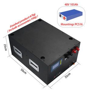Batterie de stockage d'énergie 48V100Ah, pack de batteries au lithium 48 volts 100Ah 105Ah, stockage de batterie solaire 48V - Product Image 5