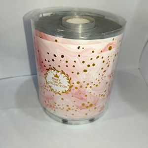 ปรับแต่งฉลากกาวโฮโลแกรม Gloden และ Sliver ฟิล์มถ่ายเทความร้อน Glitter ป้ายถ่ายโอนฟิล์ม - Product Image 3