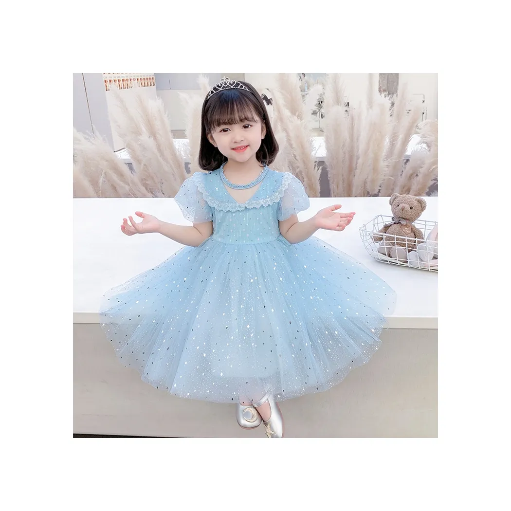 Die feine Qualität beliebte kleine Mädchen Party Geburtstag Prinzessin Kleider für Kinder