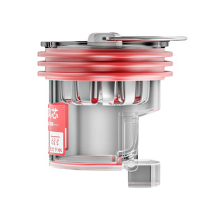 Desagüe de Piso Antirozorras de 8 Pulgadas, Cilíndrico, de Compresión, Anticorrosión, Universal para Baño, con Flujo por Gravedad - Product Image 1