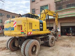 Excavadora de ruedas KOMATSU de alta eficiencia, original, japonesa, multifuncional, en buen estado, usada, Komatsu PW40, 110, 120, 200 - Product Image 2