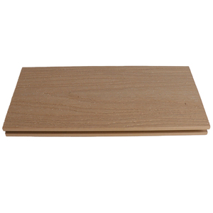 Contemporaneo impermeabile 3D in rilievo in legno con venature del legno in Teak, forte portante, WPC <span class=keywords><strong>da</strong></span> <span class=keywords><strong>esterno</strong></span>, in legno composito - Product Image 3