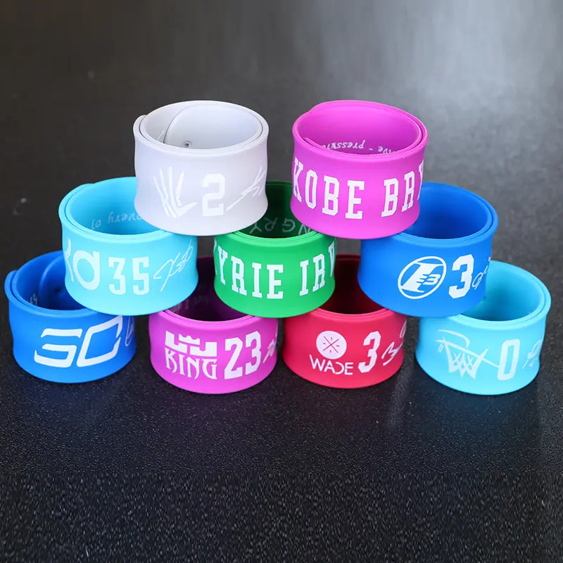 Cheap silicone wristband custom logo silicone tapping bracelet rubber wristband silicone buckle wristband