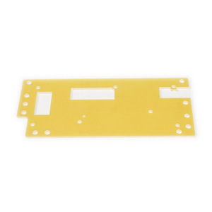 Accessoires de commutation en résine époxy et fibre de verre, pièces isolées jaunes pour montage de PCB, résistantes à la chaleur et ignifuges - Product Image 1
