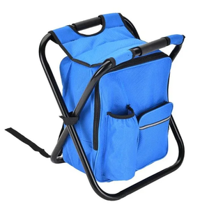 Sac de transport pliable pour chaise de pêche d'extérieur, tabouret de camping, sac à dos isotherme portable, sac de pique-nique, siège de randonnée, sac de table, support lourd 150KG - Product Image 1
