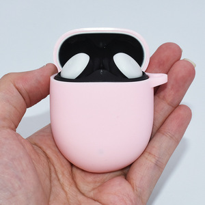 Étui d'écouteurs en Silicone intégré de haute qualité pour Google Pixel <span class=keywords><strong>Buds</strong></span> 2, étui en Silicone avec crochet - Product Image 5