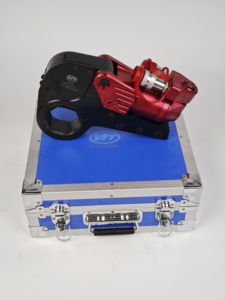 Clé dynamométrique hydraulique à maillons hexagonaux 45XLCH, outil de serrage de boulons à couple élevé, comparable à ENERPAC, pour le vissage de brides lourdes - Product Image 3