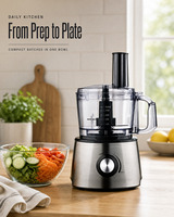 Robot culinaire électrique commercial en acier inoxydable CY-316S avec contrôle de vitesse progressif et fonction Pulse pour usage commercial et domestique
