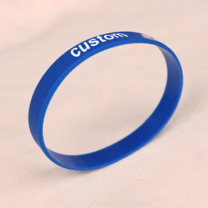 Bracelet en PVC imperméable personnalisé pour club de football avec logo imprimé par transfert thermique - Cadeau promotionnel original - Product Image 2