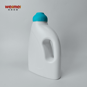 زجاجة منظف غسالة الأطباق سعة 1 كجم/1000 مل من المصنع، غطاء لولبي، حاوية بلاستيكية من البولي إيثيلين عالي الكثافة لمسحوق تنظيف الأطباق المنزلية - Product Image 3