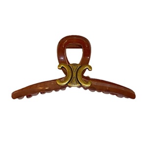 Barrette à cheveux en acrylique rétro Arc <span class=keywords><strong>de</strong></span> Triomphe pour femmes, 13 cm, grande quantité <span class=keywords><strong>de</strong></span> cheveux, design multi-requin, accessoires pour cheveux cadeau - Product Image 5