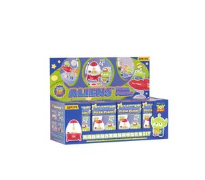 52TOYS <span class=keywords><strong>Toy</strong></span> <span class=keywords><strong>Story</strong></span> <span class=keywords><strong>Aliens</strong></span>' Pizza Planet Figurines en PVC Boîte Mystère 12+ Jouets Tendance Ornements Cadeaux - Product Image 1