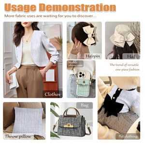 Bol stok mevcut, ilkbahar/yaz koleksiyonunda hafif ve ince düz renkli tek yüzlü örme tüvit kumaş - Product Image 5