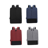 Sac à dos transfrontalier pour hommes charge USB grande capacité tissu Oxford décontracté affaires Simple ordinateur sac à dos trois pièces