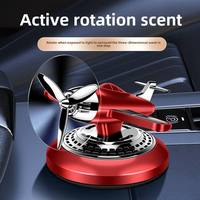 Voiture de luxe modèle d'hélicoptère parfum voiture avion rotatif à énergie solaire parfum désodorisant voiture parfum diffuseur de parfum
