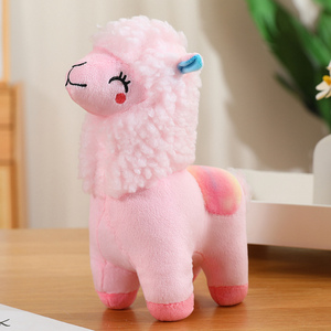 Peluche d'alpaga colorée personnalisée, adorable jouet en peluche pour enfants, <span class=keywords><strong>poupée</strong></span> en peluche douce pour cadeaux et décoration intérieure - Product Image 3