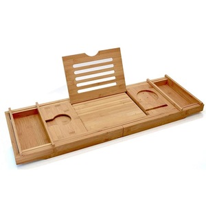 Выдвижной бамбуковый лоток для ванной - Product Image 3
