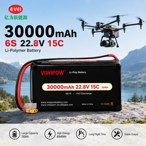 Batterie UAV 30000mAh 22.8V 15C 6S Haute Densité Énergétique pour Drone de Livraison Logistique OEM - Product Image 1