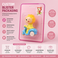 Emballage de jouets personnalisés sous blister |   Emballage en blister transparent en PET OEM avec carte en papier imprimée |   Logo personnalisé en forme et taille sur mesure |   Usine