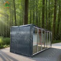 20FT facile à installer petite maison mobile maisons préfabriquées maisons en conteneur de luxe bureau pliable