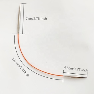 Agujas de Tejer Circulares Fijas de Acero Inoxidable de Primera Calidad Lotus Yarns HIMALAYA de 25 cm (10 Pulgadas) <span class=keywords><strong>para</strong></span> Calcetines, Guantes, Mangas y Puños - Product Image 2