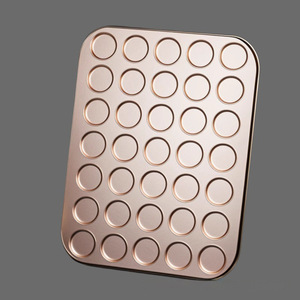 Non Stick <b>Cookie</b> Baking Tray 20 30 35 Hole Carbon Steel Oven Safe Macaron Chocolate Mold Cake Mold Baking <b>Tools</b> - Product Image 2