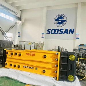 SOOSAN ไฮดรอลิกเบรกเกอร์ รุ่น Sb 180 TOP แบบใหม่ สำหรับรถขุด 40-55 ตัน ใช้สำหรับรื้อถอน รับประกัน 1 ปี พร้อมรายงาน - Product Image 1