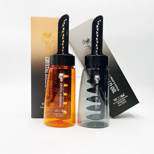 Échantillon gratuit cire à fixation forte <span class=keywords><strong>gel</strong></span> coiffant avec peigne écologique temporaire pour hommes - Product Image 2