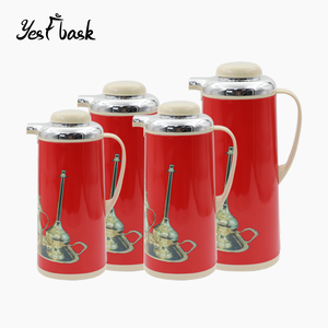 Fiole sous vide recharge en verre à double paroi cafetière fiole thermique sous vide recharge en verre rose fiole tigre 4 tailles 1.0L 1.3L 1.6L 1.9L - Product Image 2