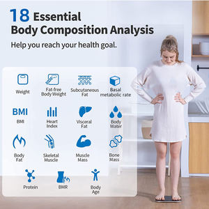Neues Produkt Factory Commercial Custom Blue Tooth Bmi Körper test Elektronische digitale Waage - Product Image 3