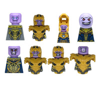 Blocs de construction Super Héros Thanos du film, mini-jouets, ensembles de blocs de construction, jouets pour enfants, blocs de construction de super-héros