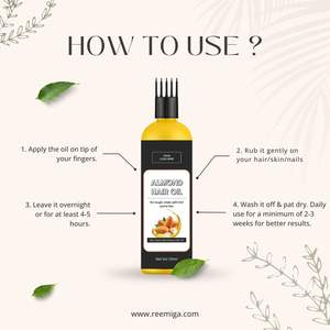 น้ำมันบำรุงผมอัลมอนด์ขายดีอันดับต้นๆ - Product Image 2